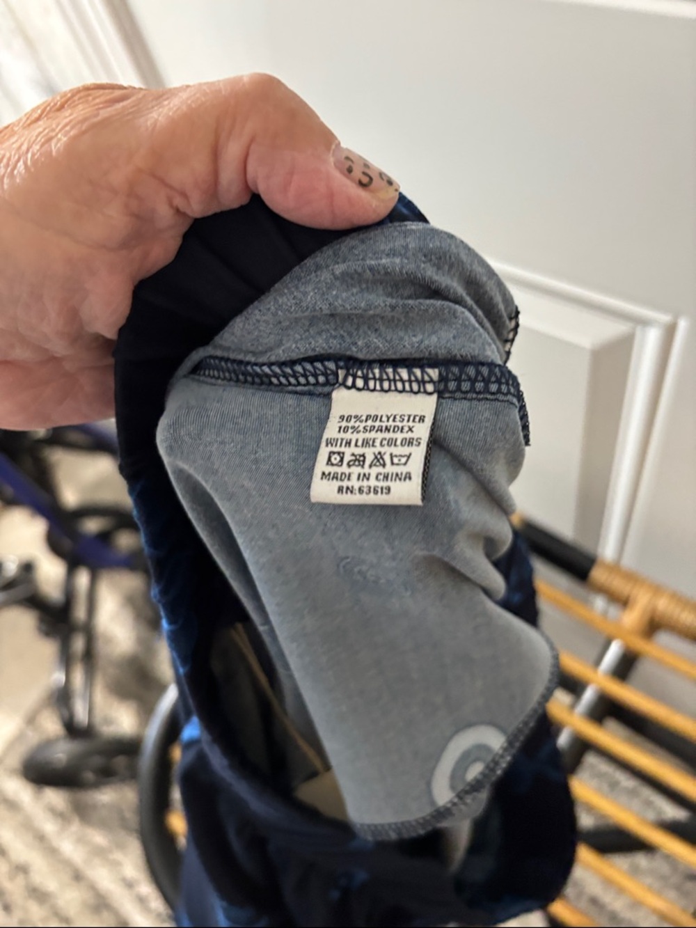 Ben Sherman Navy Blue Tennis Motif Lounge Pants - Picture 5 of 6